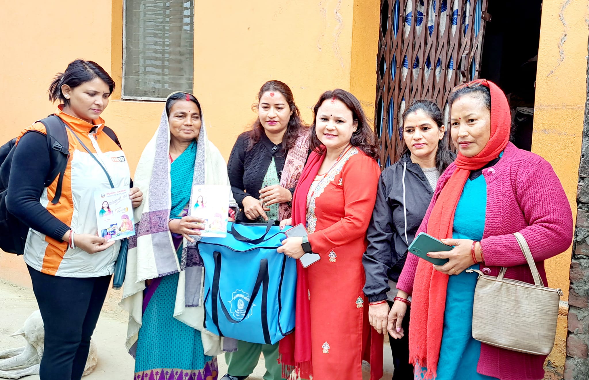 सिद्धार्थनगरका सुत्केरीलाई उपप्रमुखको कोशेली
